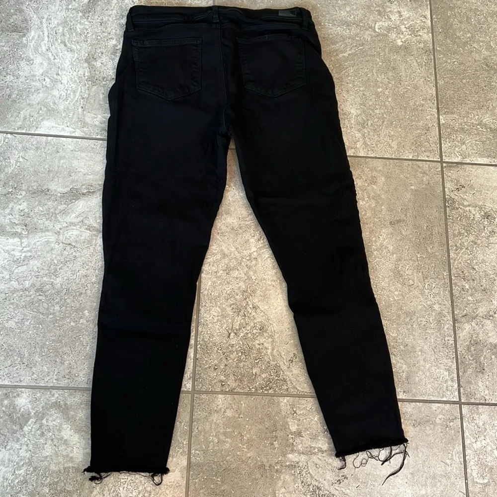 Paige Hoxton Ankle Black Jeans 32 - Picture 5 of 9